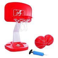 EP EXERCISE N PLAY Pool Basketball Hoops, Swimming Pool Basketball Game for Swimming Pool Party Indoor Outdoor, Include Poolside Basketball Hoop, 2 Balls and Hand Pump