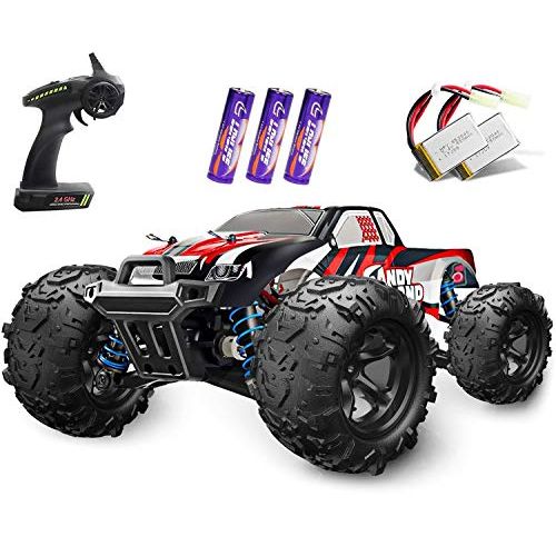  EP EXERCISE N PLAY RC Car, 1/18 Scale High Speed Remote Control Car, 2.4Ghz Off Road RC Trucks with Two Rechargeable Batteries, Electric Toy Car for All Adults & Kids