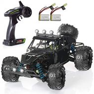 EP EXERCISE N PLAY Exercise N Play RC Truck RC Car, Remote Control Car, Terrain RC Cars, Electric Remote Control Off Road Monster Truck, 1:18 Scale 2.4Ghz Radio 4WD Fast 30+ MPH RC Car (1:18A)