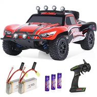 EP EXERCISE N PLAY RC Cars, 1/18 Scale High-Speed Remote Control Car for Adults Kids, 40+ kmh 4WD 2.4GHz Off-Road Monster RC Truck, All Terrain Electric Vehicle Toy Boy Gift with 2 Batteries for 40+