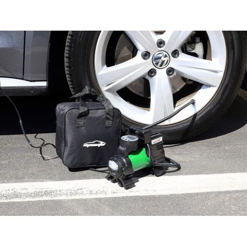  [아마존 핫딜] [아마존핫딜]EPAuto 12V DC Portable Air Compressor Pump, Digital Tire Inflator