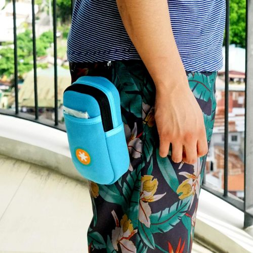  EPI-TEMP Epipen Insulated Case for Kids, Adults  Smart Carrying Pouch, Storage Bag, Powered by PureTemp Phase Change Material to Keep Epinephrine in Safe Temperature Range (Teal)