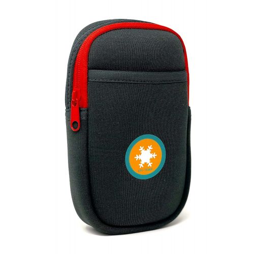 EPI-TEMP Epipen Insulated Case for Kids, Adults  Smart Carrying Pouch, Storage Bag, Powered by PureTemp Phase Change Material to Keep Epinephrine in Safe Temperature Range (Teal)