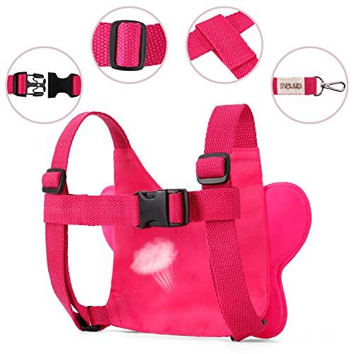  [아마존베스트]EPLAZA Baby Toddler Walking Safety Butterfly Belt Harness with Leash Child Kid Assistant Strap (a)