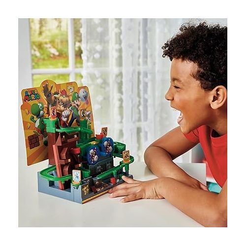  EPOCH Super Mario Adventure Game DX - Tabletop Skill and Action Game with Collectible Action Figures
