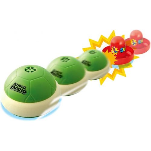  EPOCH Games Super Mario Hover Shell Strike - Tabletop or Floor Multiplayer Sports Game for Ages 4+