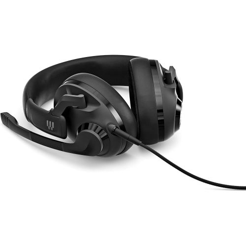  EPOS Gaming EPOS H3 Closed Acoustic Gaming Headset with Noise-Cancelling Microphone - Plug & Play Audio - Around The Ear - Adjustable, Ergonomic - for PC, Mac, PS4, PS5, Switch, Xbox - Onyx Bl