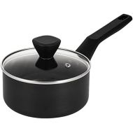 [아마존베스트]EPPMO 1.5 Qt Hard-Anodized Nonstick Saucepan with lid, Aluminum Small Pot, Bakelite Handle, Dishwasher & Oven Safe