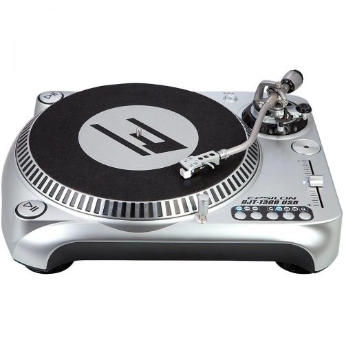  EPSILON Epsilon DJT-1300 USB DJ Turntable, Silver