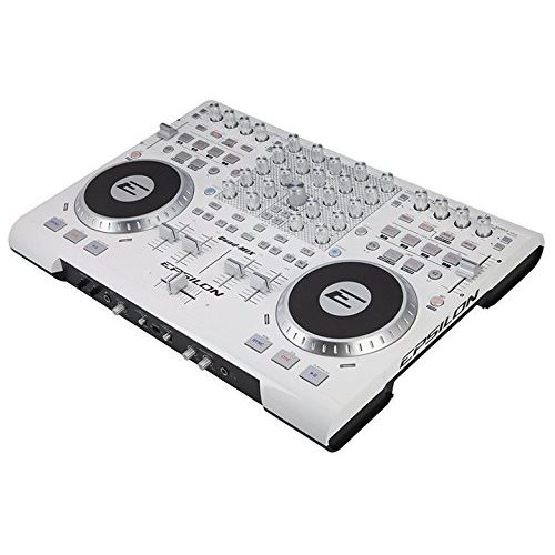  EPSILON Precision Power QUADMIXWHITE Epsilon 4 Deck Usb Professional Midi Dj Controller [white]