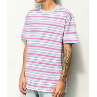 EPTM. Light Blue & Light Pink Stripe T-Shirt