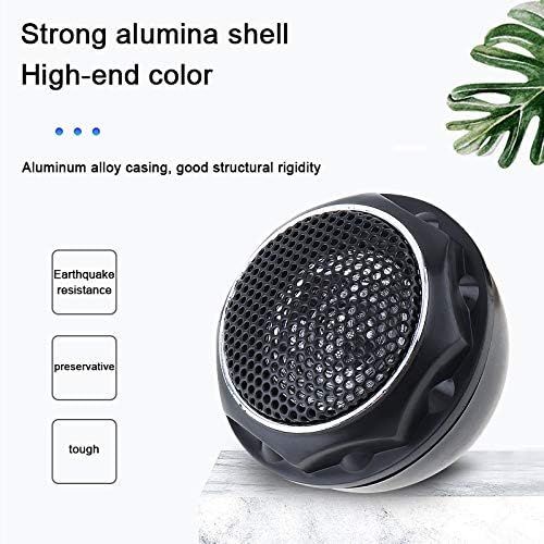  [아마존베스트]ePathChina 2pcs 140W T280 High Efficiency Mini Dome Tweeter Speakers for Car Audio System