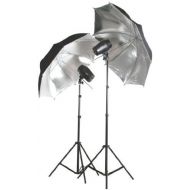 EPhoto ePhoto New 300WS Photography Photo Studio Monolight Strobe Flash Lighting Light Kit - 2 Studio Flashstrobe, 2 stands, 4 umbrellas Kit KIT150A by ePHoto
