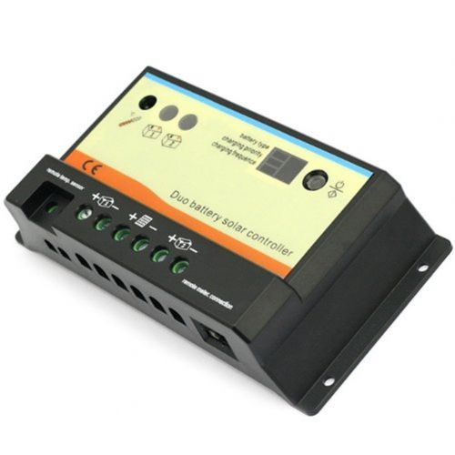  EPsolar 10A Duo Battery Solar Panel Charge Controller Regulator 1224V for dual battery