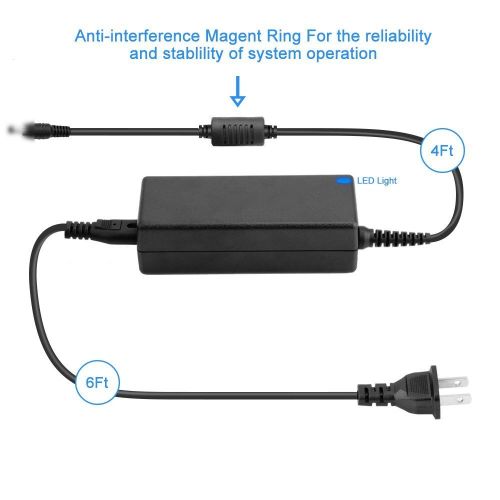  EPtech AC/DC Adapter For Respironics EverGo 900-105 Ever Go 900105 PN 900-105 PN900-105 Phillips Portable Oxygen Concentrator 900 O2 REF 900-020-02 900-000-02 Power Supply Battery Charger