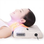 ERSHIXHIONG ERSHIXIONG Neck and Back Massage Shiatsu Massage Pillow with Heat Deep Tissue Kneading Massager for Cervical Shoulder Waist Relaxation Muscle Pain Relieve in Home Car and Office