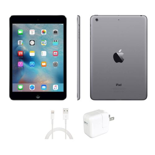  EReplacements Apple iPad Mini 64GB Black Wi-Fi A-Graded Refurbished