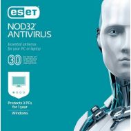 ESET NOD32 Antivirus 2019 - 3 PCs / 1 year (Product Key Card)