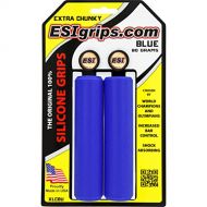 ESI 34mm Extra Chunky Silicone Grips: Blue