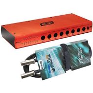 [아마존베스트]ESI M8U eX USB 3.0 MIDI Interface with 16 Ports and Keepdrum MIDI Cable 2 m