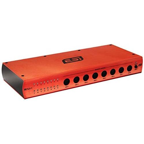  [아마존베스트]ESI M8U eX USB 3.0 MIDI Interface with 16 Ports and Keepdrum MIDI Cable 2 m