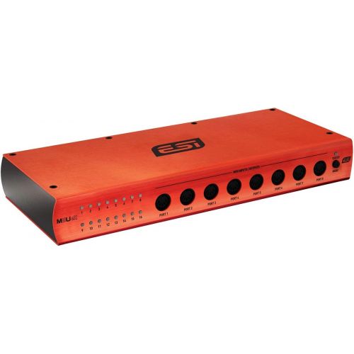  [아마존베스트]ESI M8U eX USB 3.0 MIDI Interface with 16 Ports and Keepdrum MIDI Cable 2 m