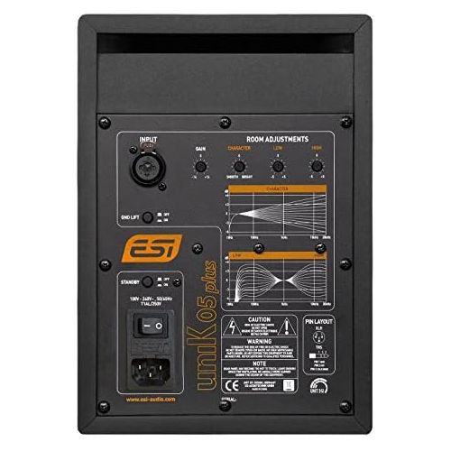  [아마존베스트]ESI UNIK05 Plus Active Reference Studio Monitor