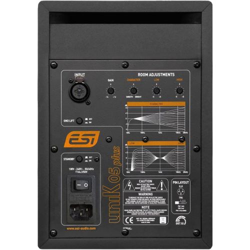  [아마존베스트]ESI UNIK05 Plus Active Reference Studio Monitor