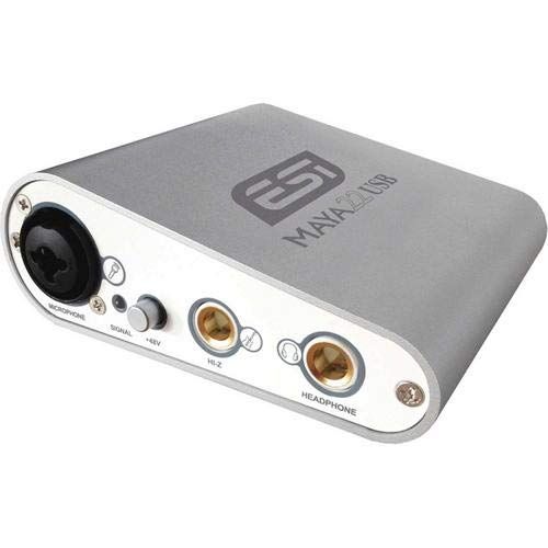  ESI Audiotechnik ESI Maya22 USB 2 Input2 output 96kHz 24-bit Audio Interface