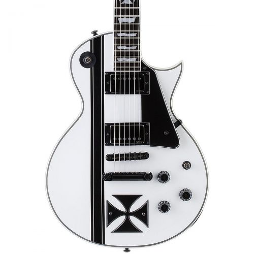  ESP},description:The ESP LTD James Hetfield Signature Iron Cross Electric Guitar is designed to the meet the performance demands of its namesake. It features a mahogany body with a