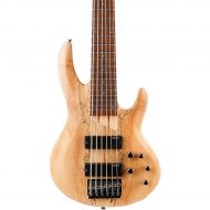 ESP},description:A spalted maple top and ash body combine for beauty and tone on the striking ESP B-206 6 string bass. ESP pickups at the neck and bridge with volume and balance co