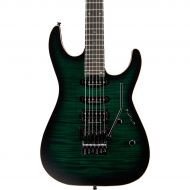 ESP},description:The ESP USA M-III overflows with high-performance versatility. It sports an alder body with a flamed maple top, bolt-on roasted maple neck, 25.5 scale and 24 extra