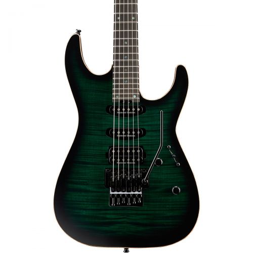  ESP},description:The ESP USA M-III overflows with high-performance versatility. It sports an alder body with a flamed maple top, bolt-on roasted maple neck, 25.5 scale and 24 extra