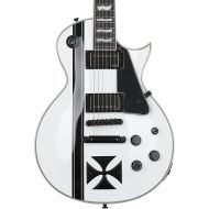 ESP LTD Iron Cross James Hetfield Signature Electric Guitar with Case, Snow White