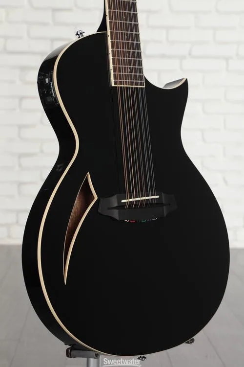 ESP LTD TL-12 12-string Acoustic-electric Guitar - Black Demo