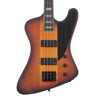 ESP LTD Phoenix-1004 Bass Guitar - Tobacco Sunburst Satin