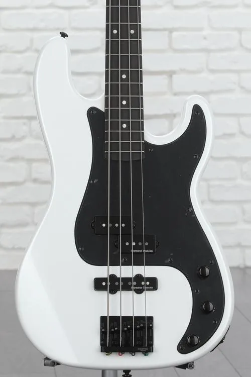 ESP LTD Surveyor '87 Bass Guitar - Pearl White