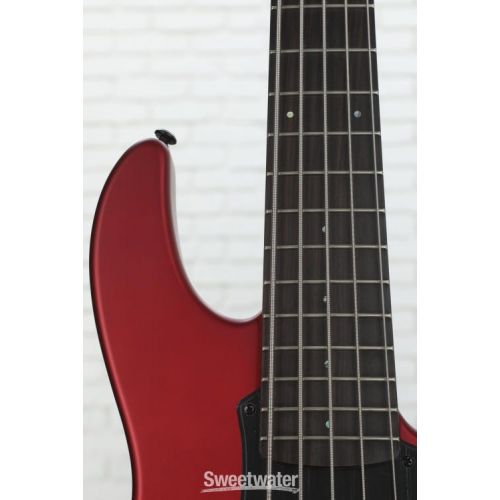  ESP LTD AP-5 Bass Guitar - Candy Apple Red