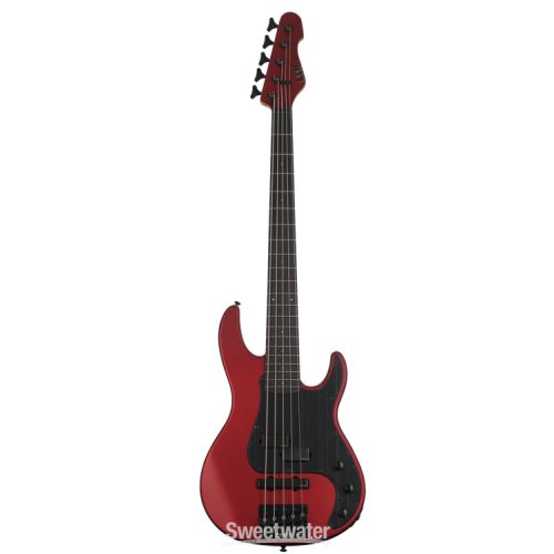  ESP LTD AP-5 Bass Guitar - Candy Apple Red