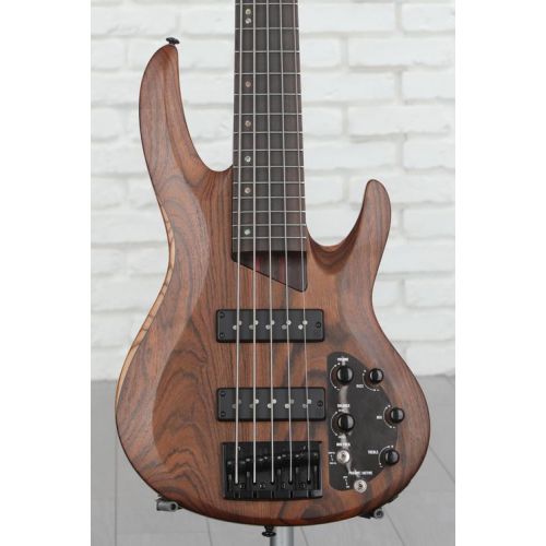  ESP LTD B-1005 Bass Guitar - Natural Satin