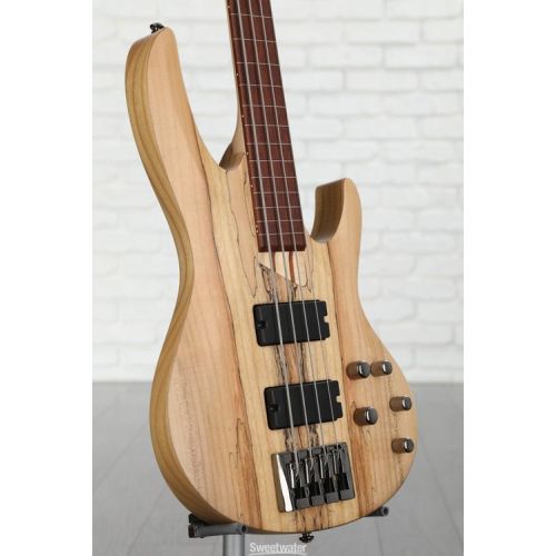  ESP LTD B-204SM Fretless Bass Guitar - Natural Satin