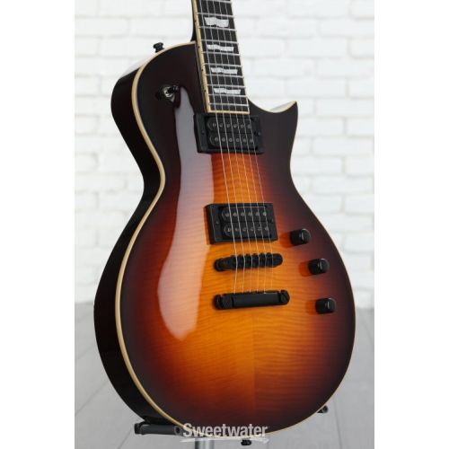  ESP E-II Eclipse Full Thickness Electric Guitar - Tobacco Sunburst