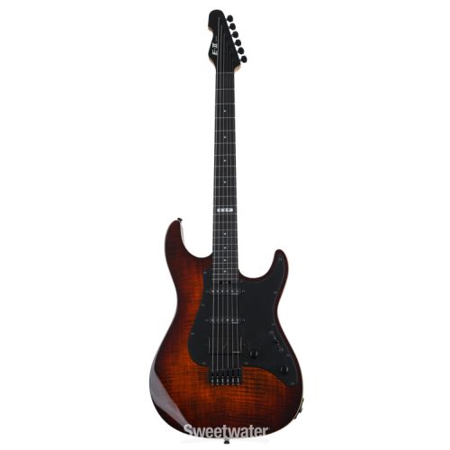  ESP E-II SN-3 HT Electric Guitar - Tiger Eye Sunburst