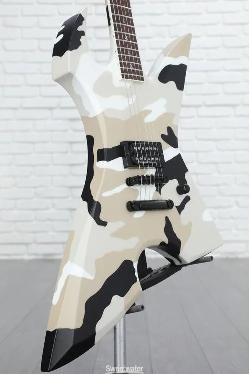  ESP Max Cavalera RPR Signature Electric Guitar - Black Desert Camo