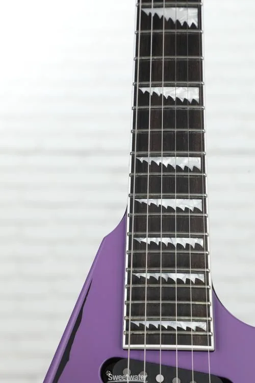  ESP Alexi Ripped Electric Guitar - Purple Fade Satin