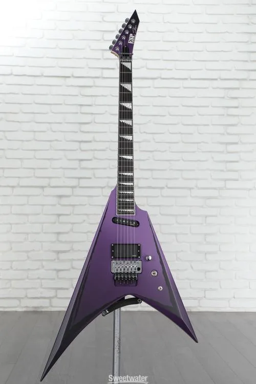  ESP Alexi Ripped Electric Guitar - Purple Fade Satin