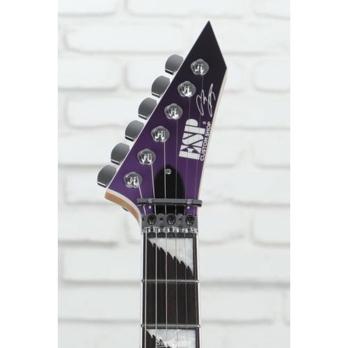  ESP Alexi Ripped Electric Guitar - Purple Fade Satin