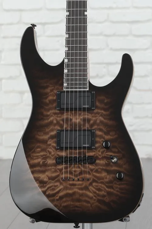 ESP LTD Josh Middleton JM-II Electric Guitar - Black Shadow Burst Demo