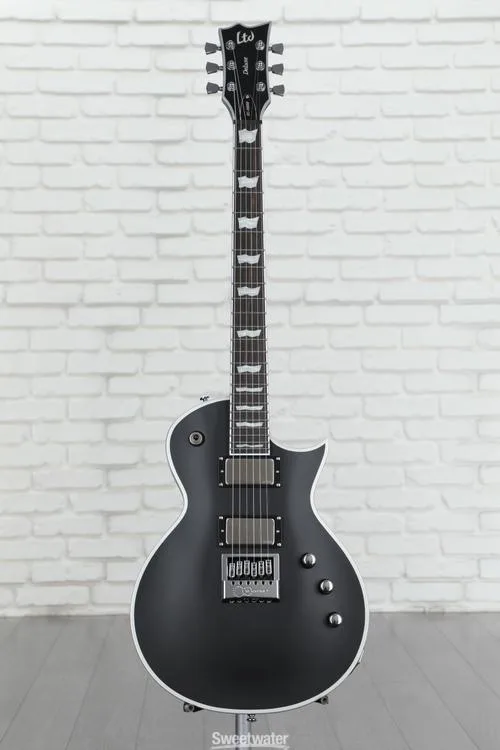  ESP LTD EC-1000 Evertune BB Electric Guitar - Black Satin Demo