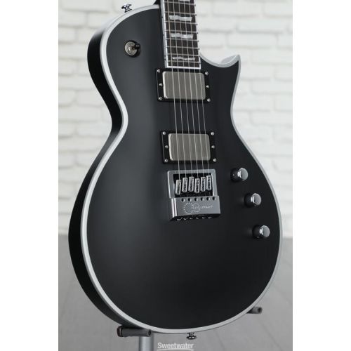  ESP LTD EC-1000 Evertune BB Electric Guitar - Black Satin Demo